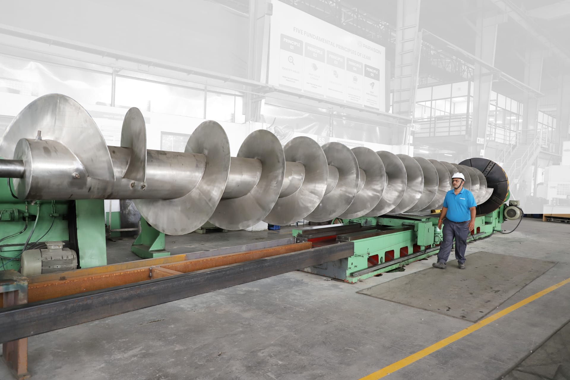 Transportadores de Rosca de Precisão Parason